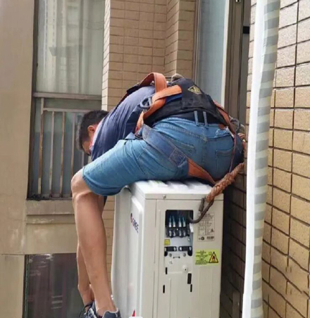 萝北空调移机